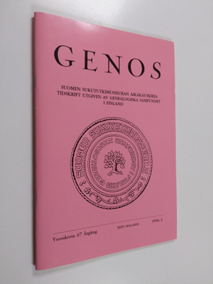 Eila Pennanen : Genos 1 / 1996 : Suomen sukututkimusseura...