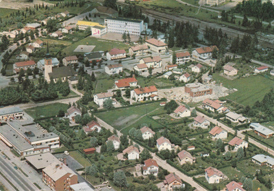 Paikkakunta kortti, Myllykoski, ilmakuva 3752