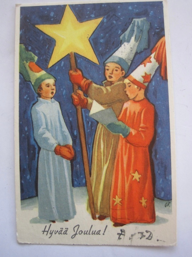 VANHA Postikortti Gunnar Forsström 1930-l