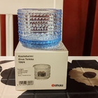 Iittala Kastehelmi kynttilälyhty, 64 mm, vedensininen - pikkukuva 1