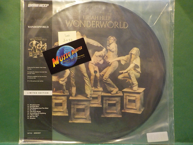 URIAH HEEP - WONDERWORLD -  PICTURE DISK EU 2023 UUSI LP