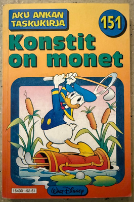 [Kirja] AKU ANKAN TASKUKIRJA 151 - KONSTIT ON MONET