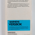 Siv Widerberg ym. : Barnens versbok - en antologi - pikkukuva 2