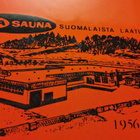 Oranssi painava tarjotin Misa sauna 1956-1976 - pikkukuva 3