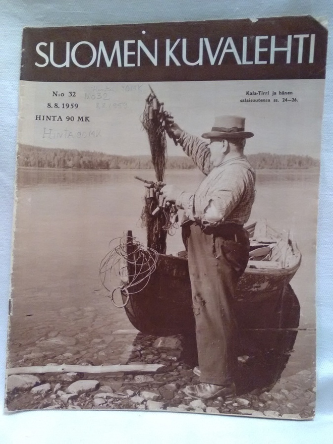 Suomen Kuvalehti N:o 32 1959 elokuu