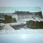 Stockholm, Ritarihuone, hevonen sillalla, väripk, p. 1902 - pikkukuva 1