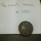 Hollanti ½ cent 1900, km#109 - pikkukuva 1