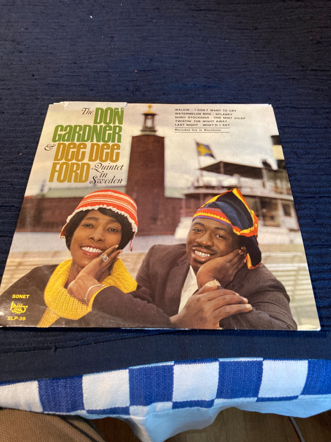 Don Gardner @ Dee Dee Ford Quintet in Sweden lp