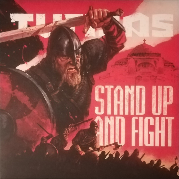 Turisas – Stand Up And Fight LP SEALED Red/Black Warpaint
