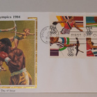USA FDC nelilöllä Olympic 1984 Colorano "Silk" - pikkukuva 1