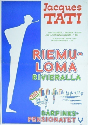 Elokuvajuliste: Riemuloma Rivieralla (Jacques Tati)