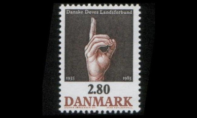 Tanska 850 ** Kuurojenyhdistys 50v (1985)