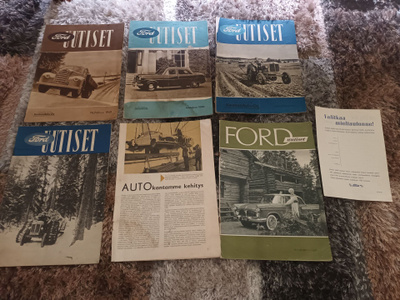 Vanhoja Ford uutiset lehtiä
