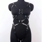 Bondage BDSM/GAY/HLBQx näyttävä body harness uusi - pikkukuva 3