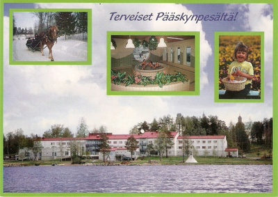 ILOMANTSI : Terveiset Pääskynpesältä. Ei kulk.