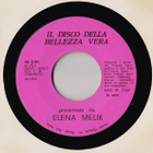 ELENA MELIK :: IL DISCO DELLA BELLEZZA VERA::VINYYLI 7" 1970 - pikkukuva 4