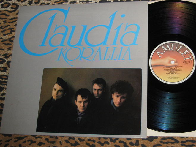 CLAUDIA - Korallia - LP 1986 pop rock EX-