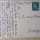 Nässjö,  Nässjön kirkko, väripk, p. 1945 kulk. Suomi - pikkukuva 2