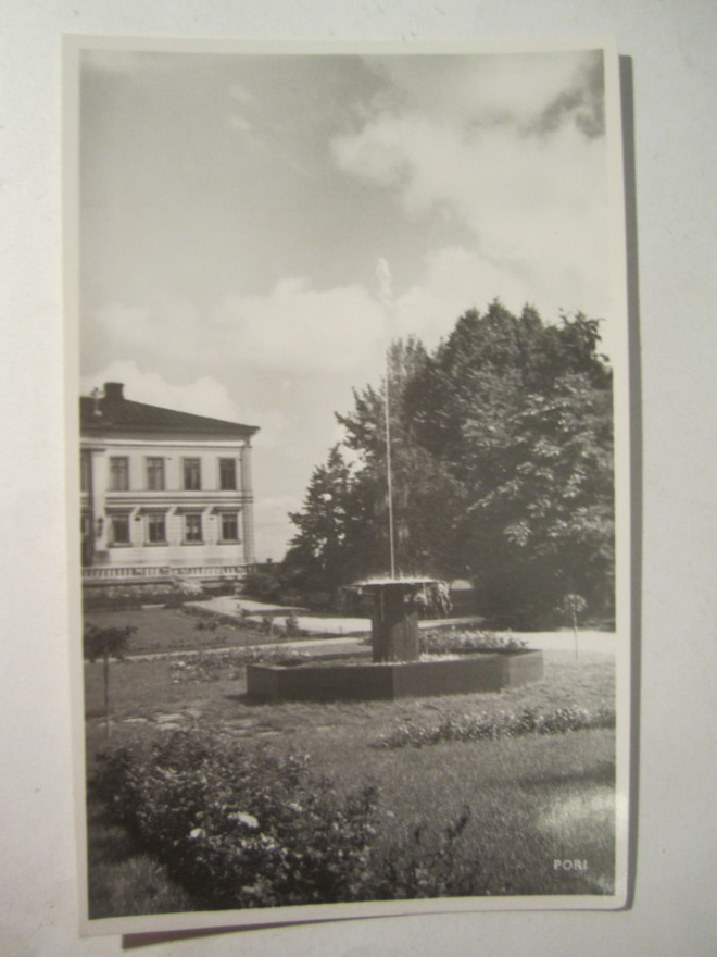VANHA Postikortti Pori 1950-l Alkup.Mallikappale