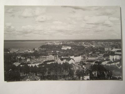 VANHA Valokuva Tampere 1930-l Postikortin Alkup.Mallikappale
