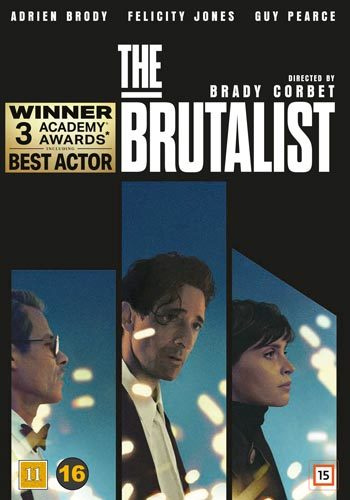 brutalist	(52 647)	UUSI	-FI-	DVD			adrien brody	2024