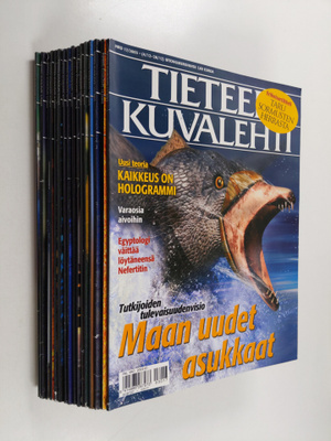 Tieteen kuvalehti vuosikerta 2003 (puuttuu nrot 5 ja 18)
