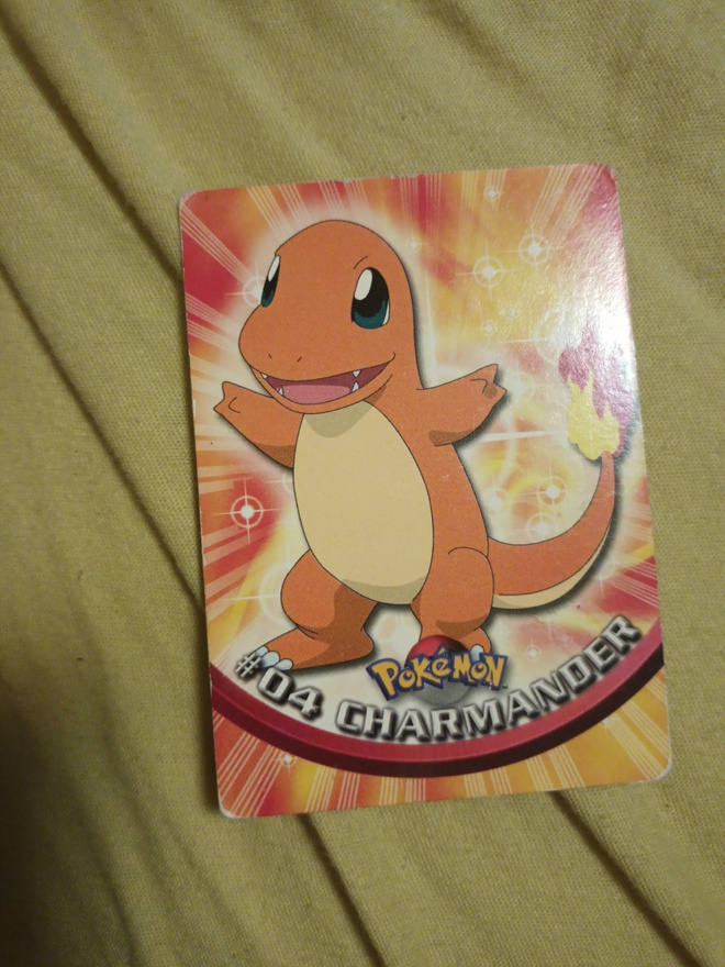 Charmander #04 Pokemon Topps TV Animation Edition card
