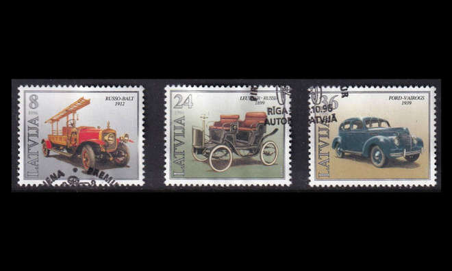Latvia 435-7 o Kotimaisia ajoneuvoja (1996)
