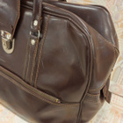 Iso ruskea kassi tai laukku, vintage, weekend bag - pikkukuva 2