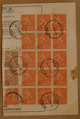# 23406 # M-54 3mk - Iso leike - Malmi 14.8.61
