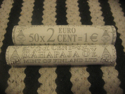 Eurosenttirullat 1c & 2c 2005 Suomi