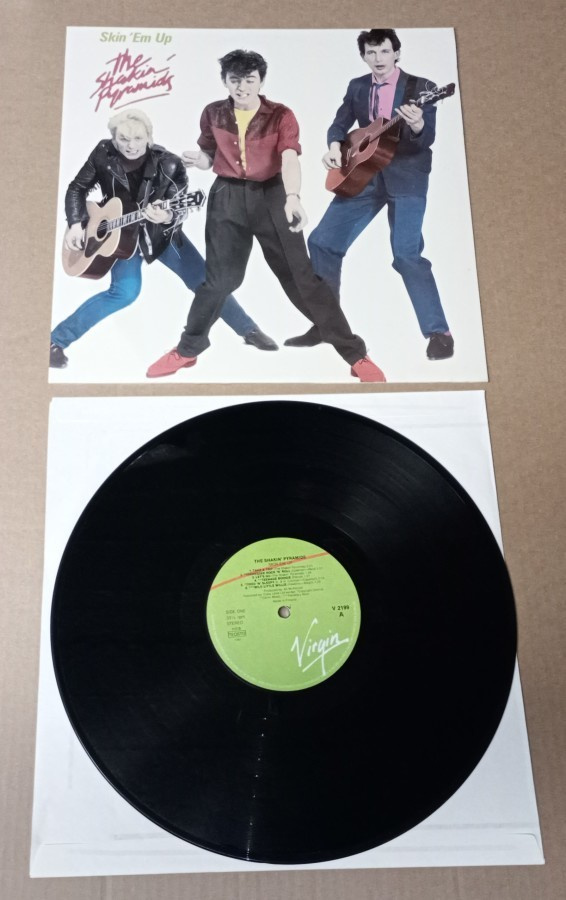 THE SHAKIN´ PYRAMIDS SKIN ´EM UP LP