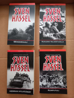Sven Hassel valikoima 5€/kpl