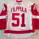 Valtteri Filppula - Game Worn - pelipaita Detroit Red Wings - pikkukuva 1