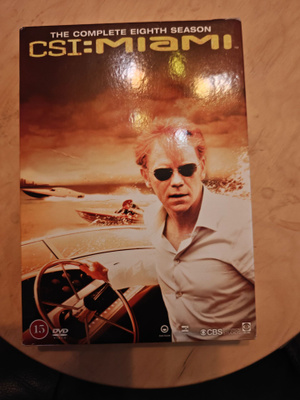 CSI Miami kausi 8 ( 8 DVD )
