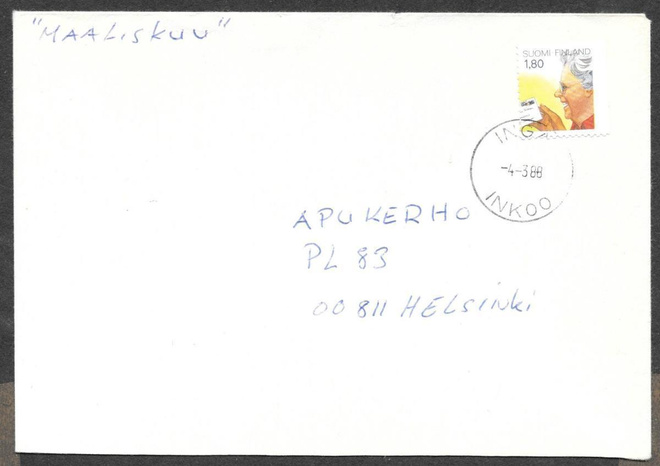 Postilähetys - Alennusm. (LAPE 1040) Ingå 4.3.1988