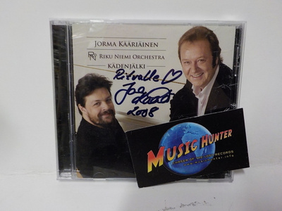 JORMA KÄÄRIÄINEN&RIKU NIEMI ORCHESTRA-KÄDENJÄLKI CD +NIMMARI