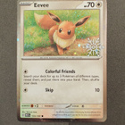 Eevee Snowflake Stamp 133/165 Cosmos Holo Promo - pikkukuva 1