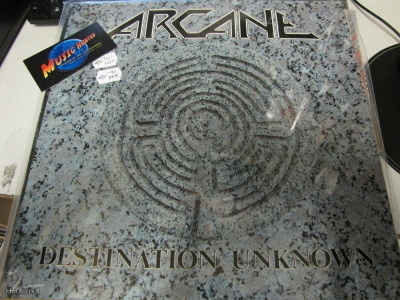 ARCANE-DESTINATION UNKNOWN LP '90  soittamaton? PAINOS M-/M-
