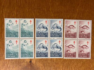 TUB 1961 SARJA NELIÖT**