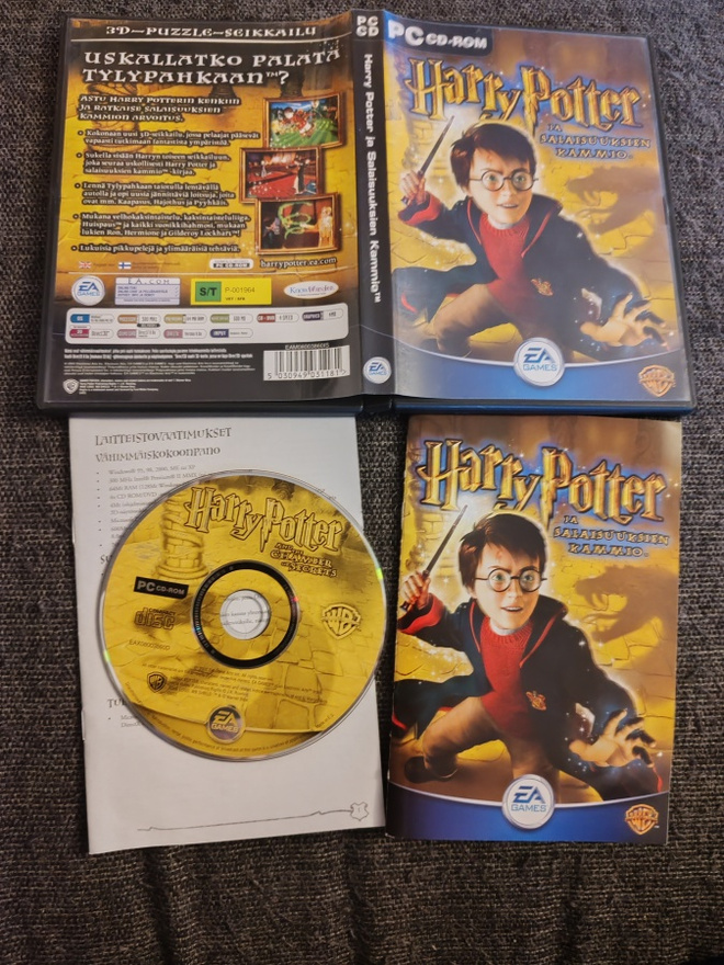 Harry Potter salaisuuksien kammio pc