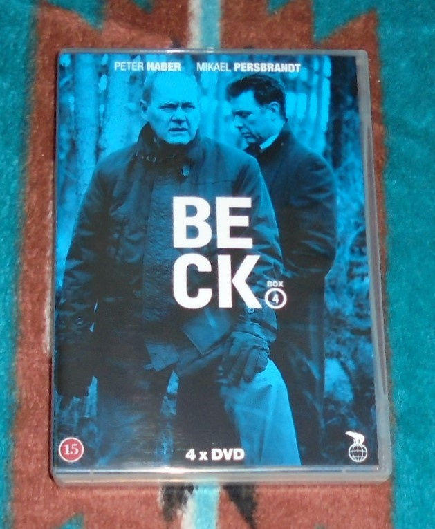 KOMISARIO BECK  Box 4 ~ 4 DVD naarmuttomat levyt