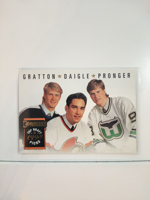 1993-94 Donruss #393 Daigle / Pronger / Gratton