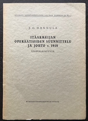 Itäarmeijan operaatioiden suunnittelu ja johto v.1919