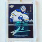 Ukko-Pekka Luukkonen 21-22 UD Black Lustrous Rookies AU /299 - pikkukuva 1