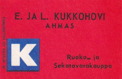 Ahmas. E. ja L- Kukkohovi  ,  b426