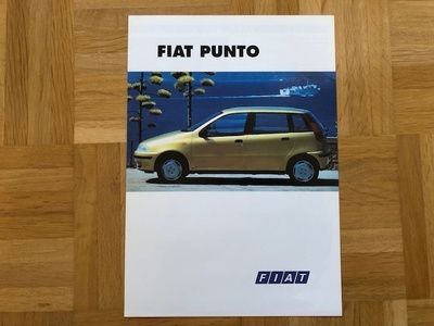 Esite Fiat Punto, noin 1996
