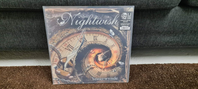 Nightwish Yesterwynde 2LP Curacao Black Marbled vinyls