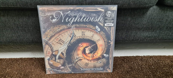 Nightwish Yesterwynde 2LP Curacao Black Marbled vinyls
