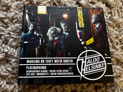 Haloo Helsinki - Maailman on tehty meitä varten cd+DVD